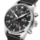 IWC Schaffhausen Pilot 's Watch IW378001 43mm Stahlgehäuse mit Lederband