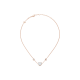 Chopard Happy Hearts 81A082-5301 NECKLACE ROSE GOLD, DIAMONDS, MOTHER-OF-PEARL