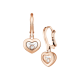 Chopard Happy Diamonds Icons 83A054-5301 EARRINGS ROSE GOLD, DIAMONDS