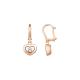 Chopard Happy Diamonds Icons 83A054-5301 EARRINGS ROSE GOLD, DIAMONDS