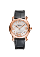Chopard Happy Sport 274808-5001 36 mm rose gold case, croco leather