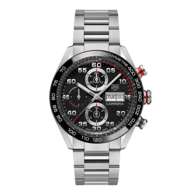 TAG Heuer Carrera CBN2A1AA.BA0643 44mm automatic chronograph steel case steel buckle
