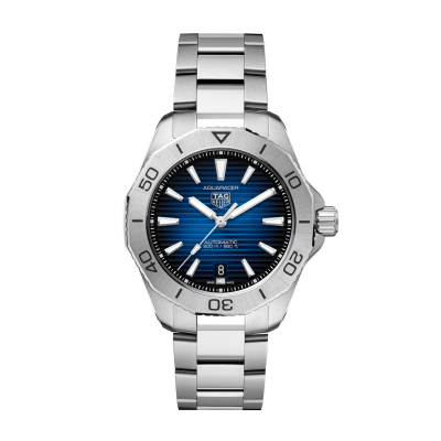 TAG Heuer Aquaracer Professional 200 WBP2111.BA0627 40mm automatic steel case with blue dial
